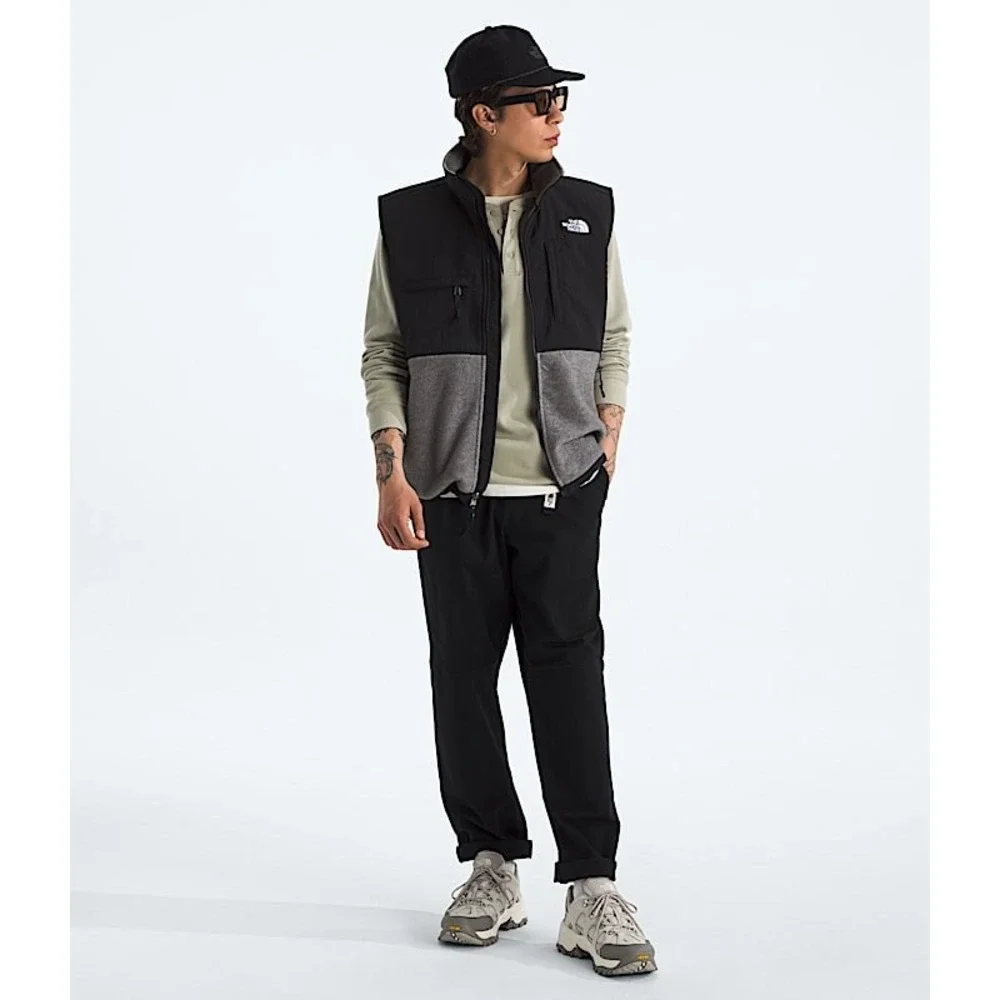 The North Face Retro Denali Vest Grey Black Size Small New With Tags